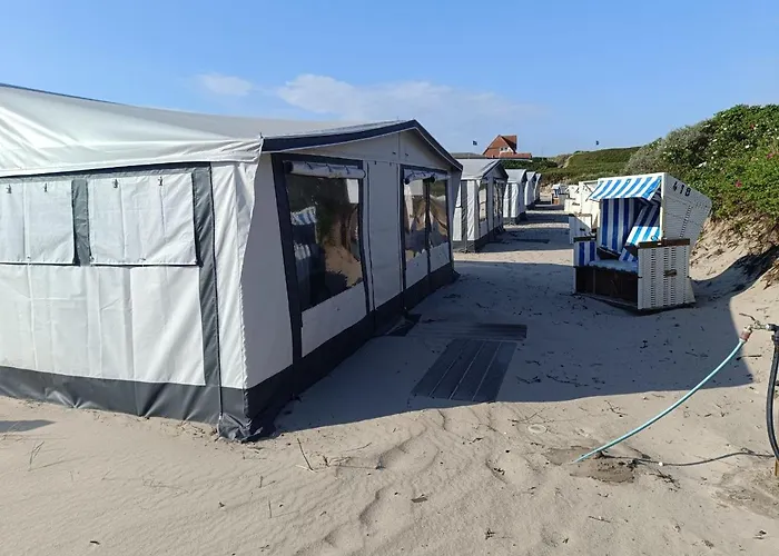 Campingplads Mietwohnwagen Hörnum